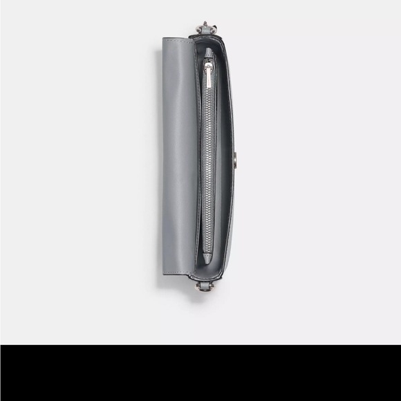 Coach wyn crossbody in silver/ blue grey - Picture 4 of 5